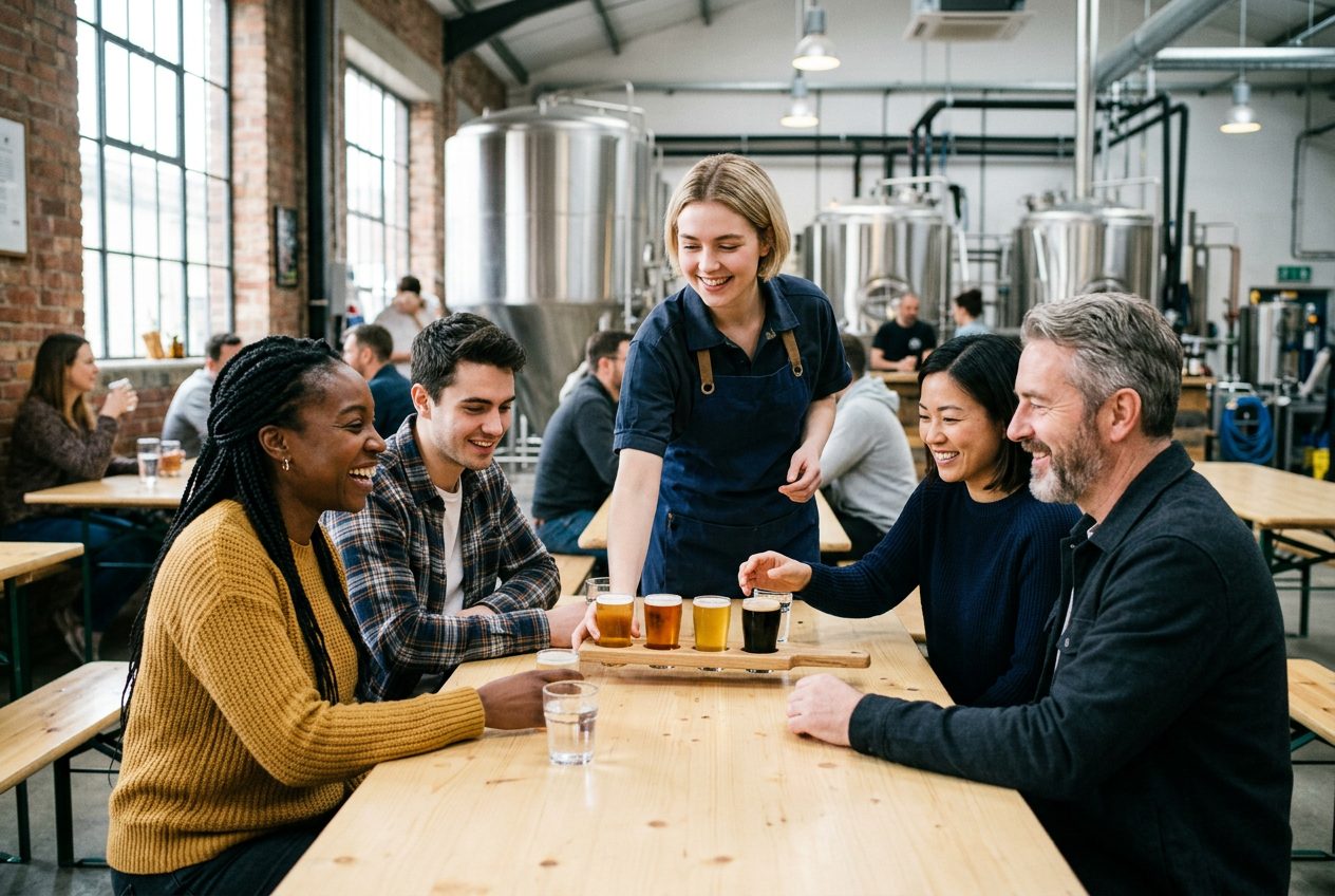 Birra · degustazione in taproom
